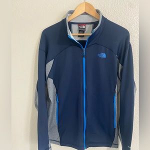 The North Face Concavo Full-Zip Jacket- Blue/Grey